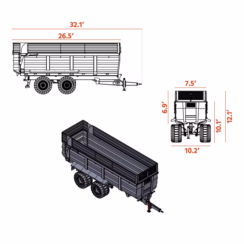 20 ton KT44200 Measurements