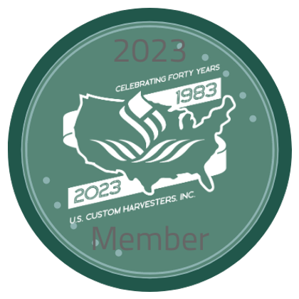 2023 US Custom Harvesters Badge