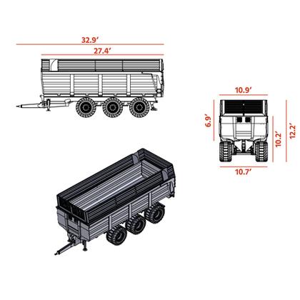 30 ton KT66300 Measurments