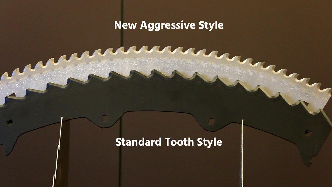 Aggressive Knives and Standard Knife