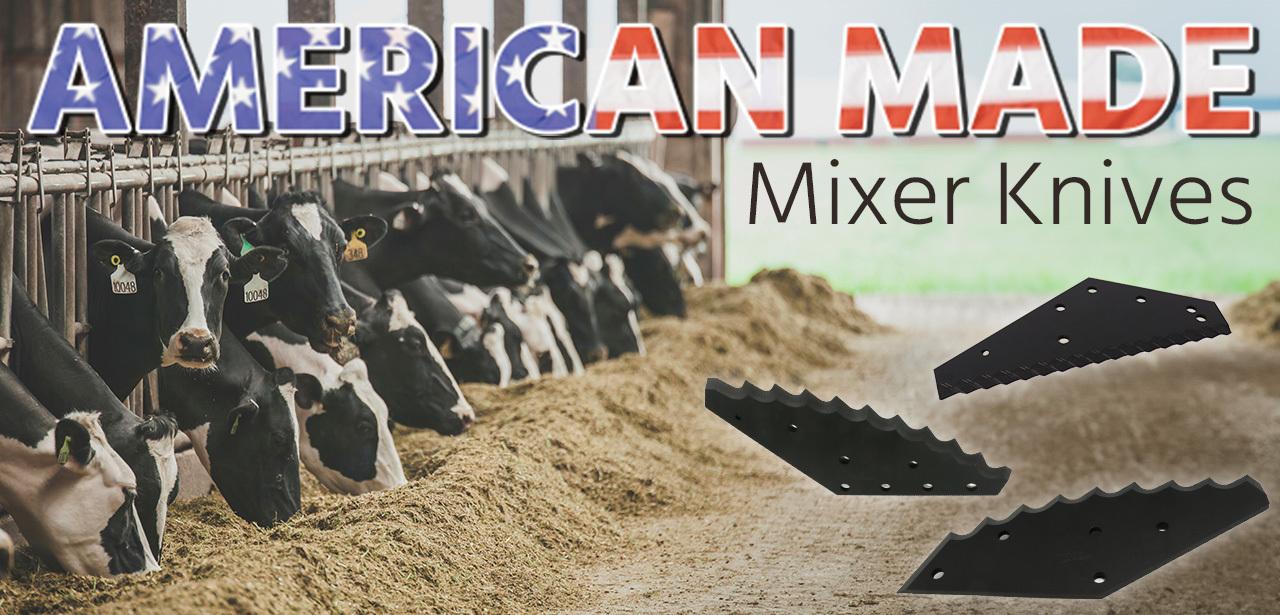 American Made Mixer Knives