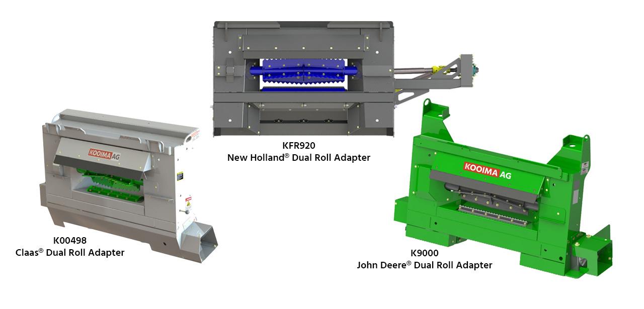 Kooima Ag Dual Roll Adapters