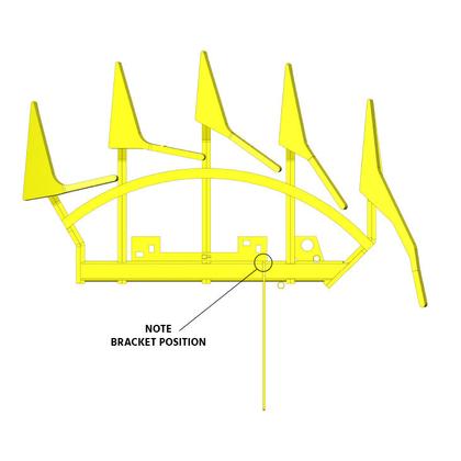 KK97978 Bracket Position Callout