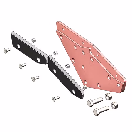 K1110040 KIT Complete Knife Kit with Standard Backing Plate