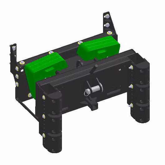 K125061 Cutter Bumper with Weight Bracket 2
