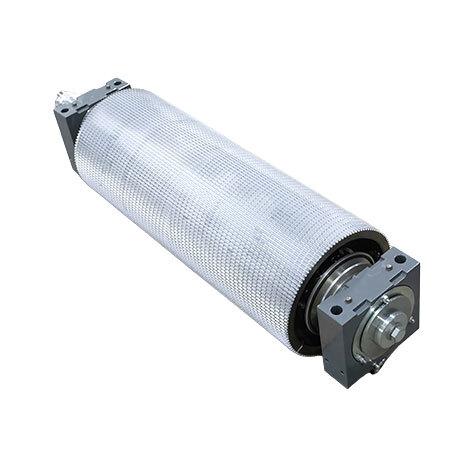 K502 HPBR Rear Treated Chrome Fiber Tech Cut 138 Tooth KP Roll with Housings and Bearings 3