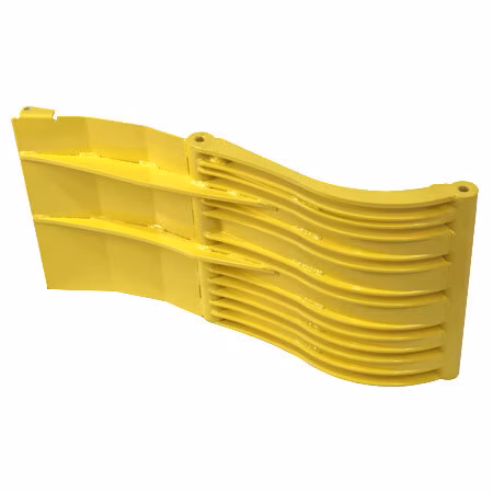 KK77491 Left Hand Middle Wing Feed Drum Scraper 2