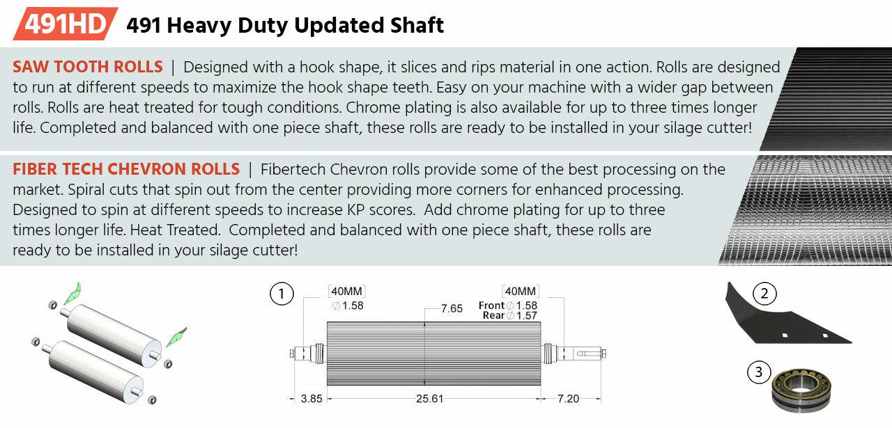 491 Heavy Duty Updated Shaft